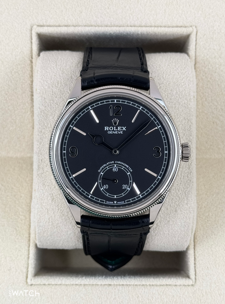 NEW 2025 Rolex 1908 39mm 52509 18kt White Gold Black Dial NEW 2025 Rolex 1908 39mm 52509 18kt White Gold Black Dial