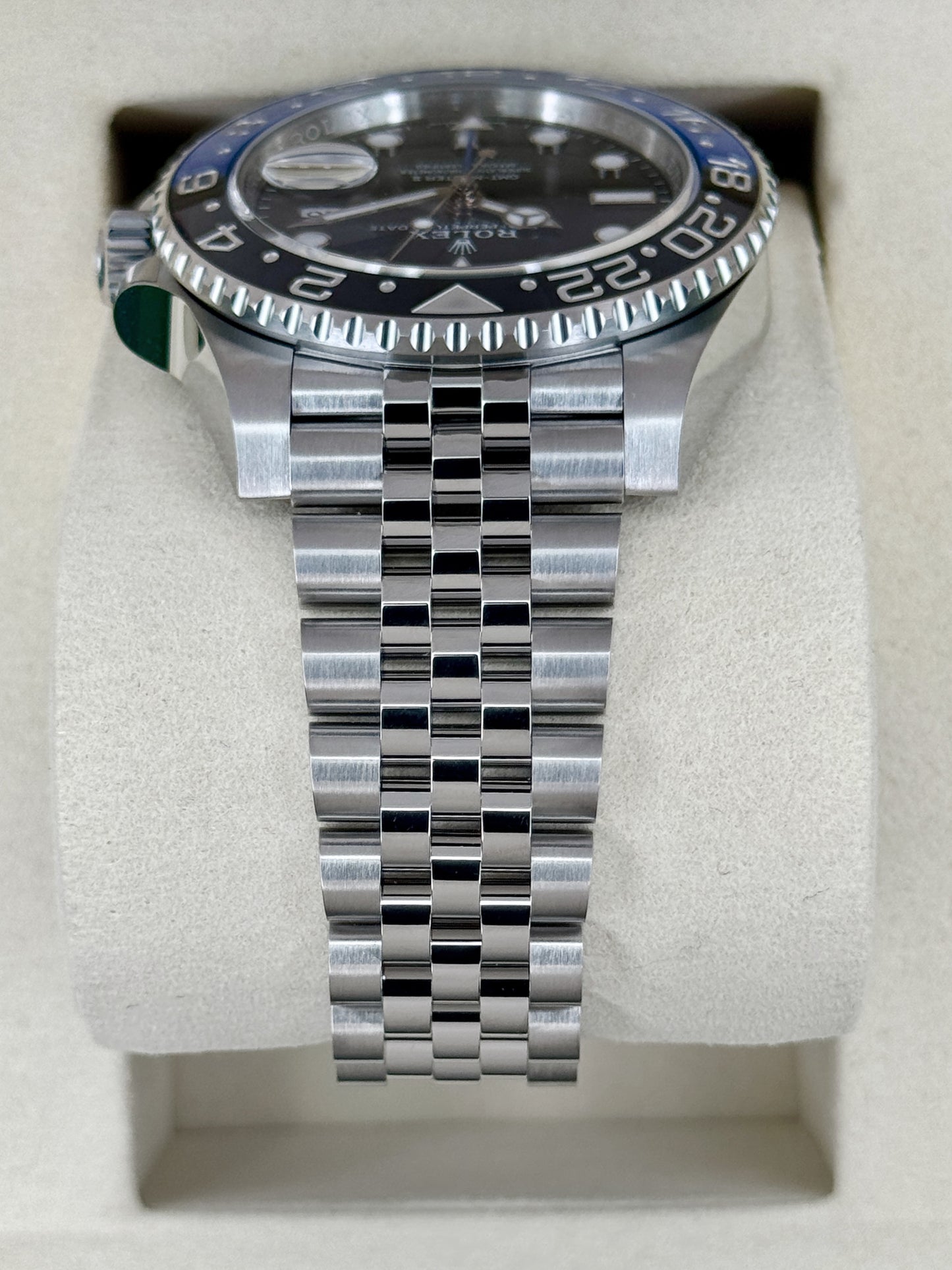 NEW 2026 Rolex GMT-Master II "Batgirl" 40mm 126710BLNR Jubilee (STICKERED)