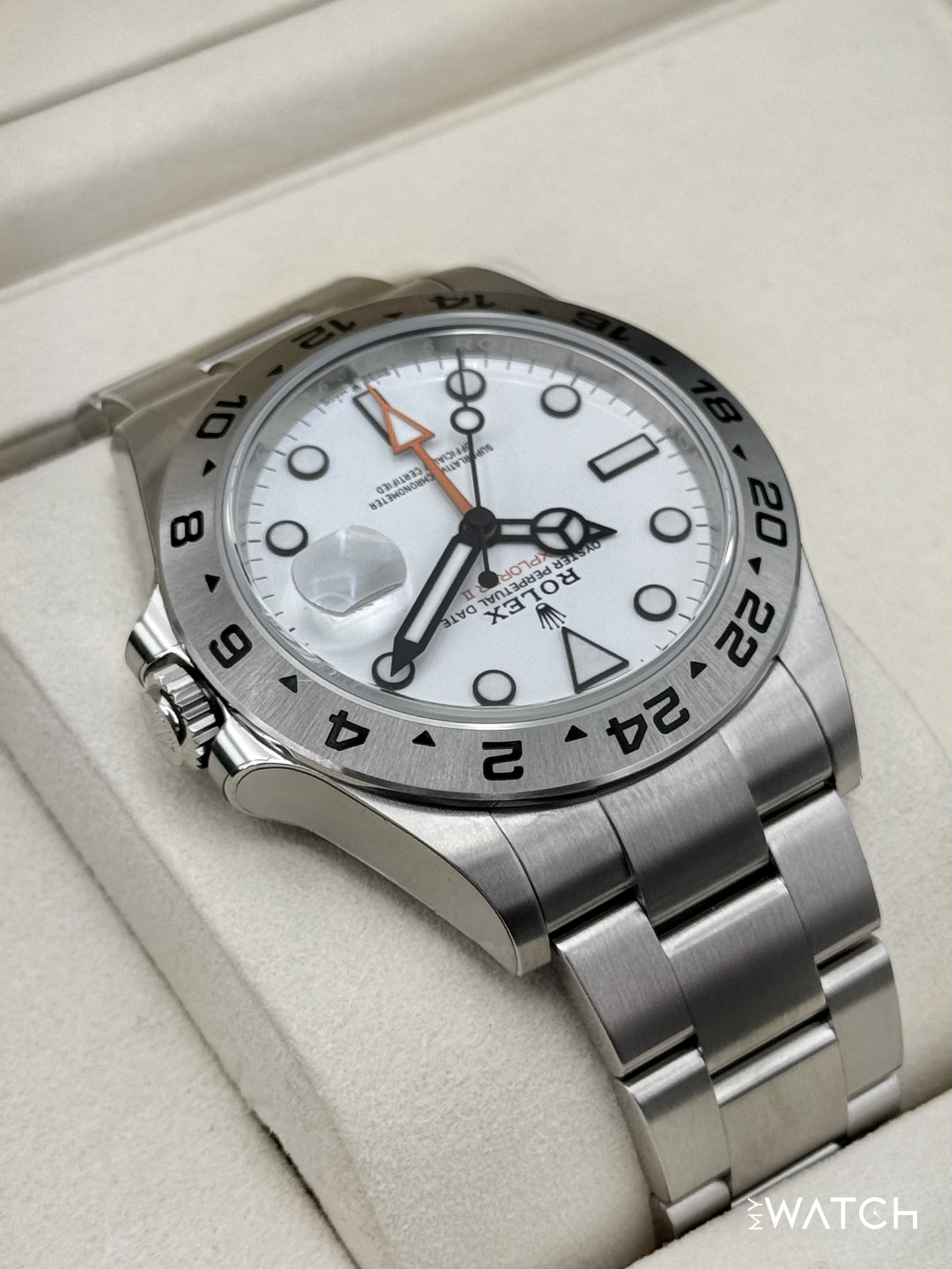 NEW 2025 Rolex Explorer II 42mm 226570 Polar White Dial (STICKERED)