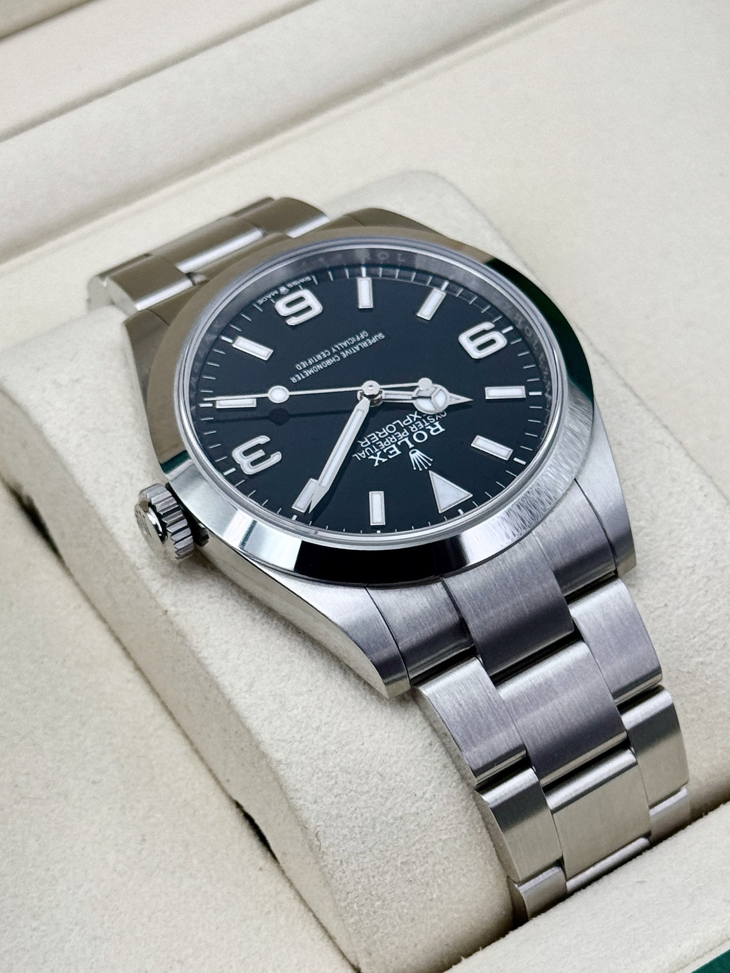 2026 Rolex Explorer 40mm 224270 Black Dial
