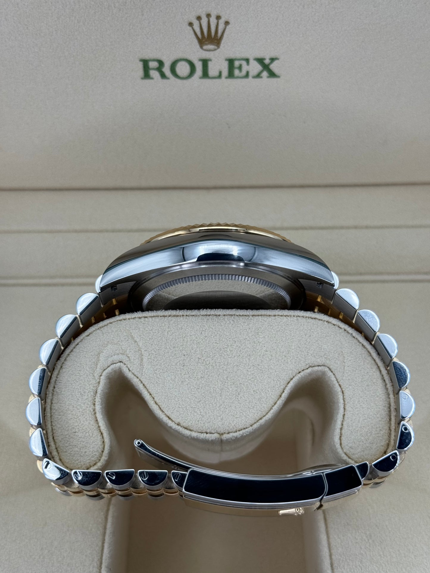 2023 Rolex Sky-Dweller 42mm 336933 Two-Tone Jubilee Black Dial - MyWatchLLC