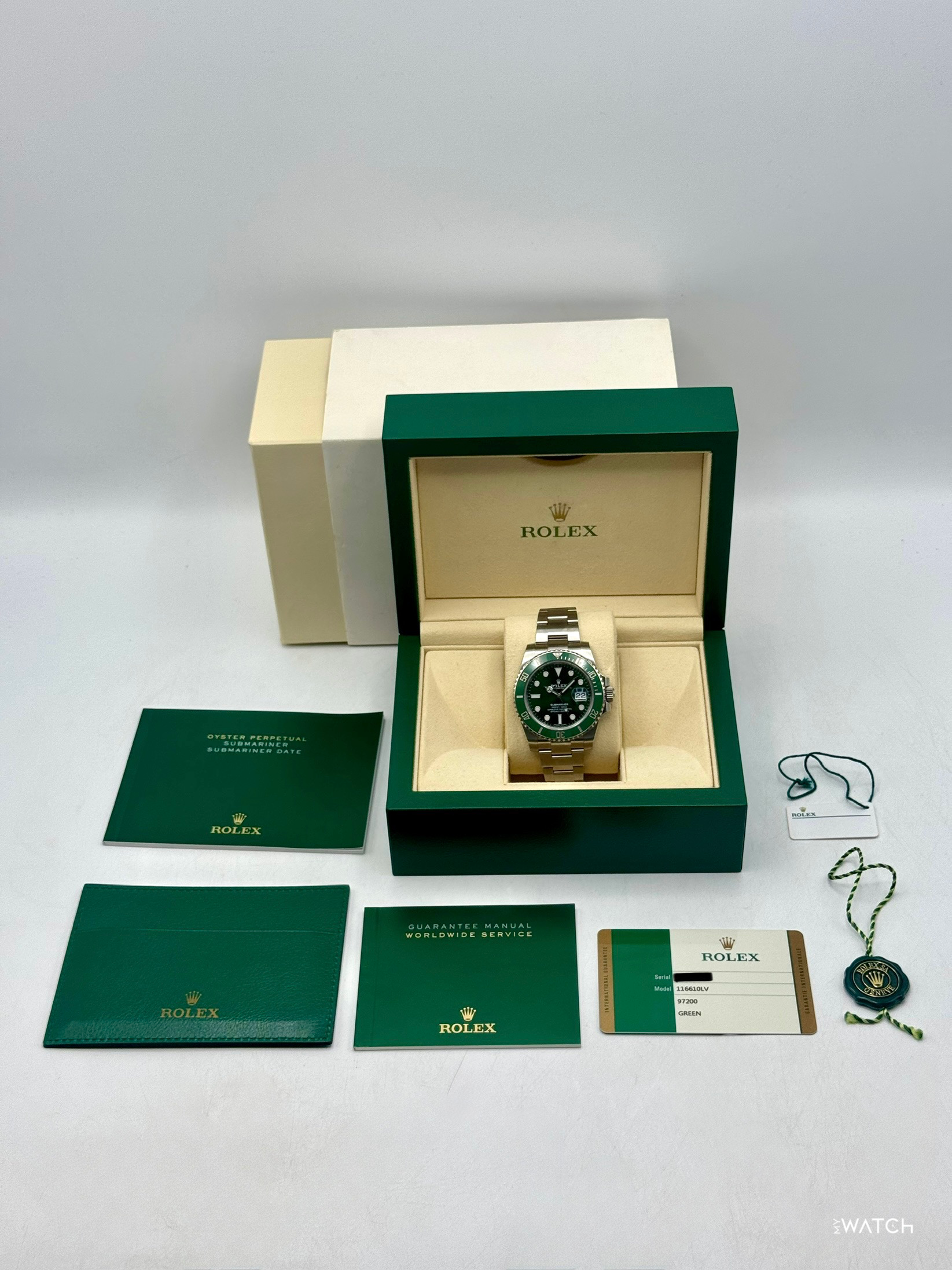 2017 Rolex Submariner “Hulk” 40mm 116610LV Green Dial - MyWatchLLC