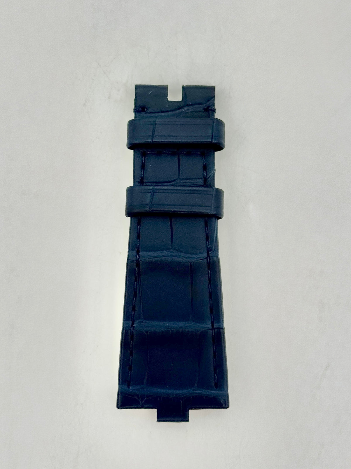 NEW Vacheron Constantine 7930V Half-Matte Dark Blue Alligator Leather Strap