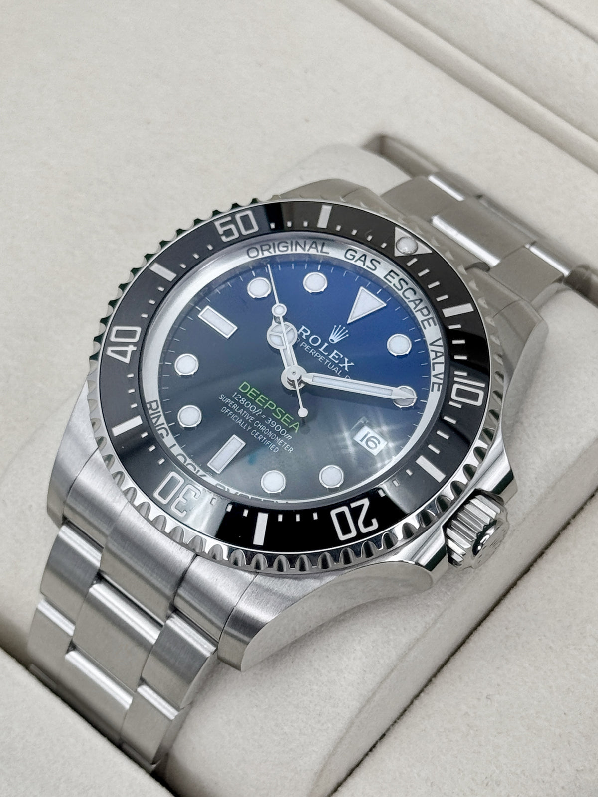 2025 Rolex Deepsea James Cameron 44mm 136660 Blue Dial