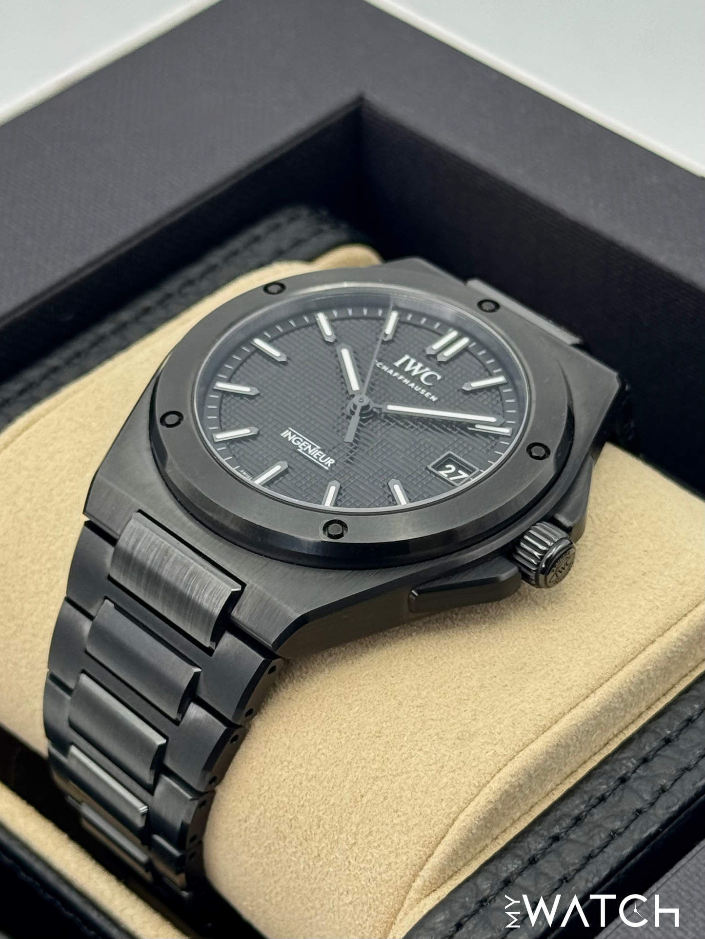 2025 IWC Ingenieur Automatic 42mm IW338903 Ceramic Black Dial