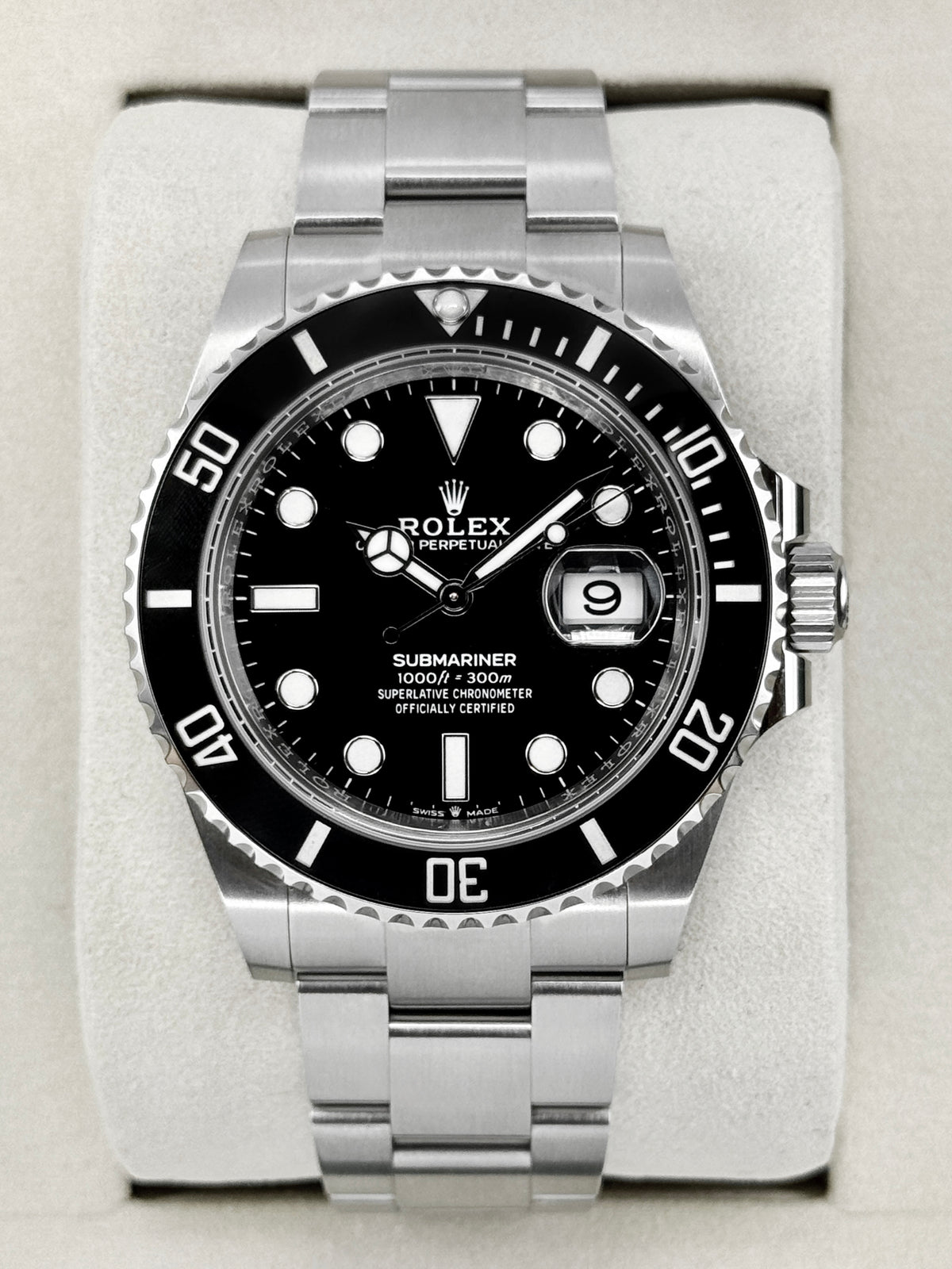 2025 Rolex Submariner 41mm 126610LN Stainless Steel Black Dial