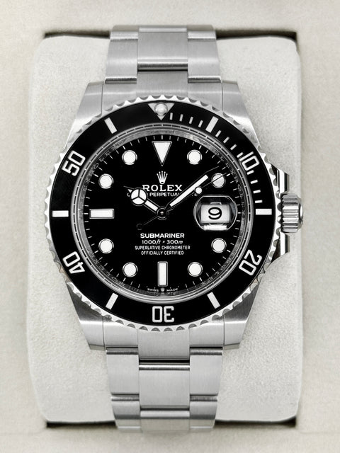 2025 Rolex Submariner 41mm 126610LN Stainless Steel Black Dial