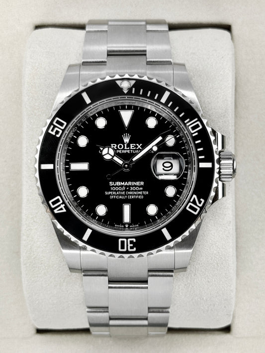 2025 Rolex Submariner 41mm 126610LN Stainless Steel Black Dial