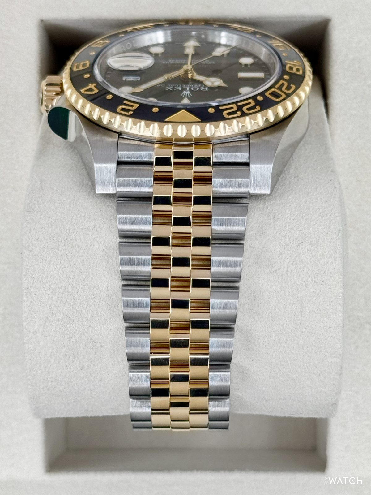 2025 Rolex GMT-Master II 40mm 126713GRNR Two-Tone Jubilee