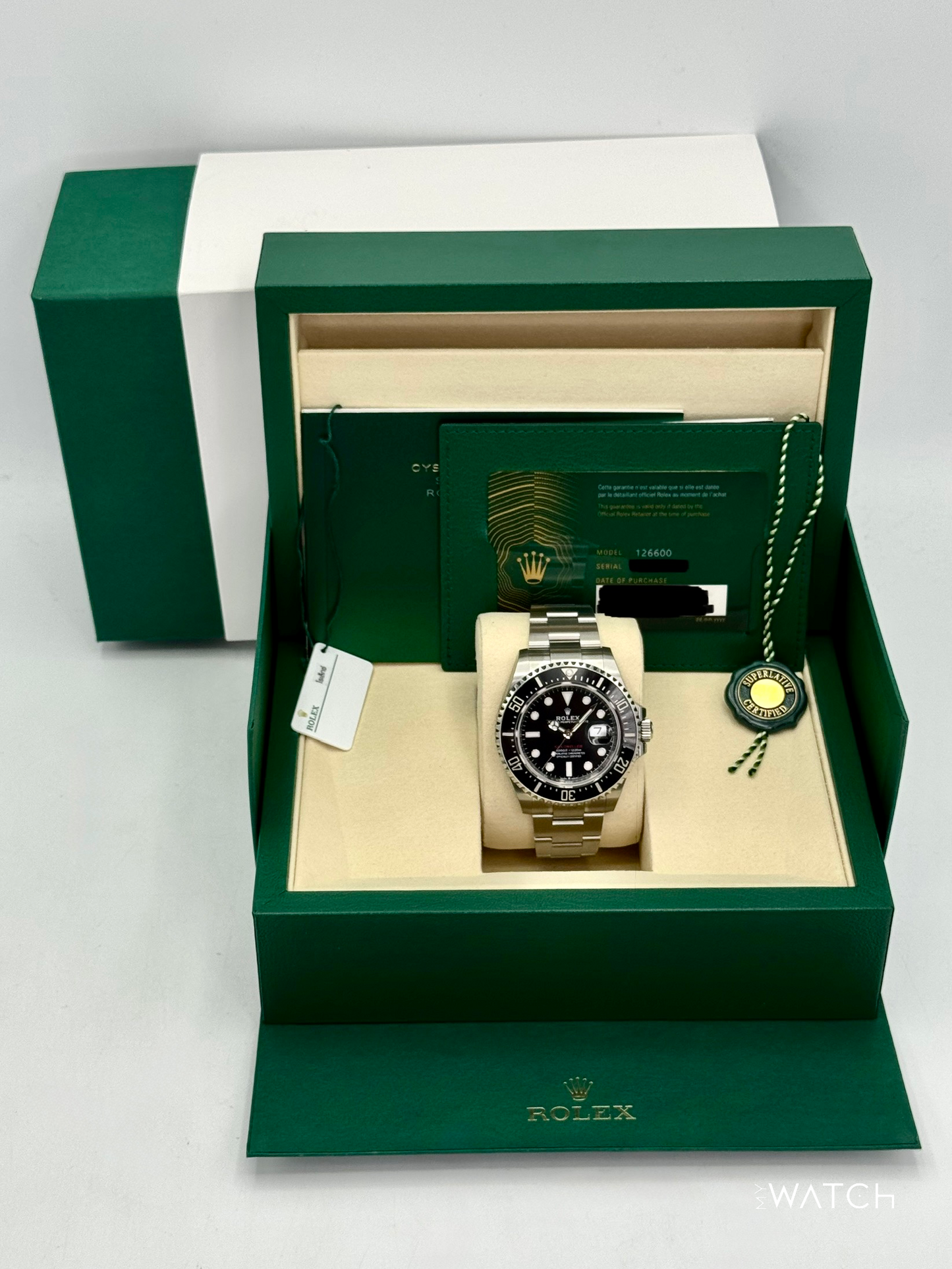 NEW 2025 Rolex Sea-Dweller 43mm 126600 Black Dial (STICKERED) - MyWatchLLC