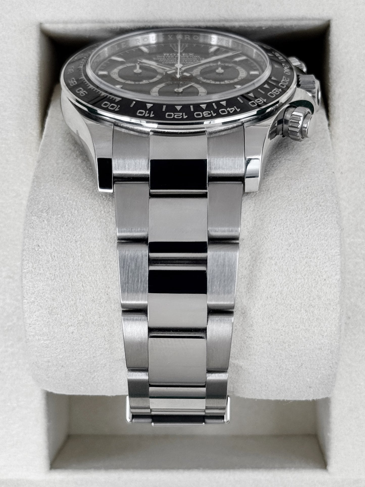 2025 Rolex Daytona 40mm 126500LN Stainless Steel Black Dial