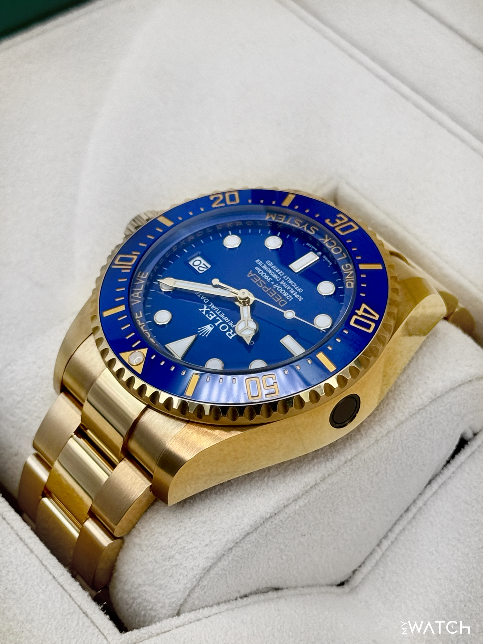 2025 Rolex Deepsea 44mm 136668LB Yellow Gold Blue Dial - MyWatchLLC