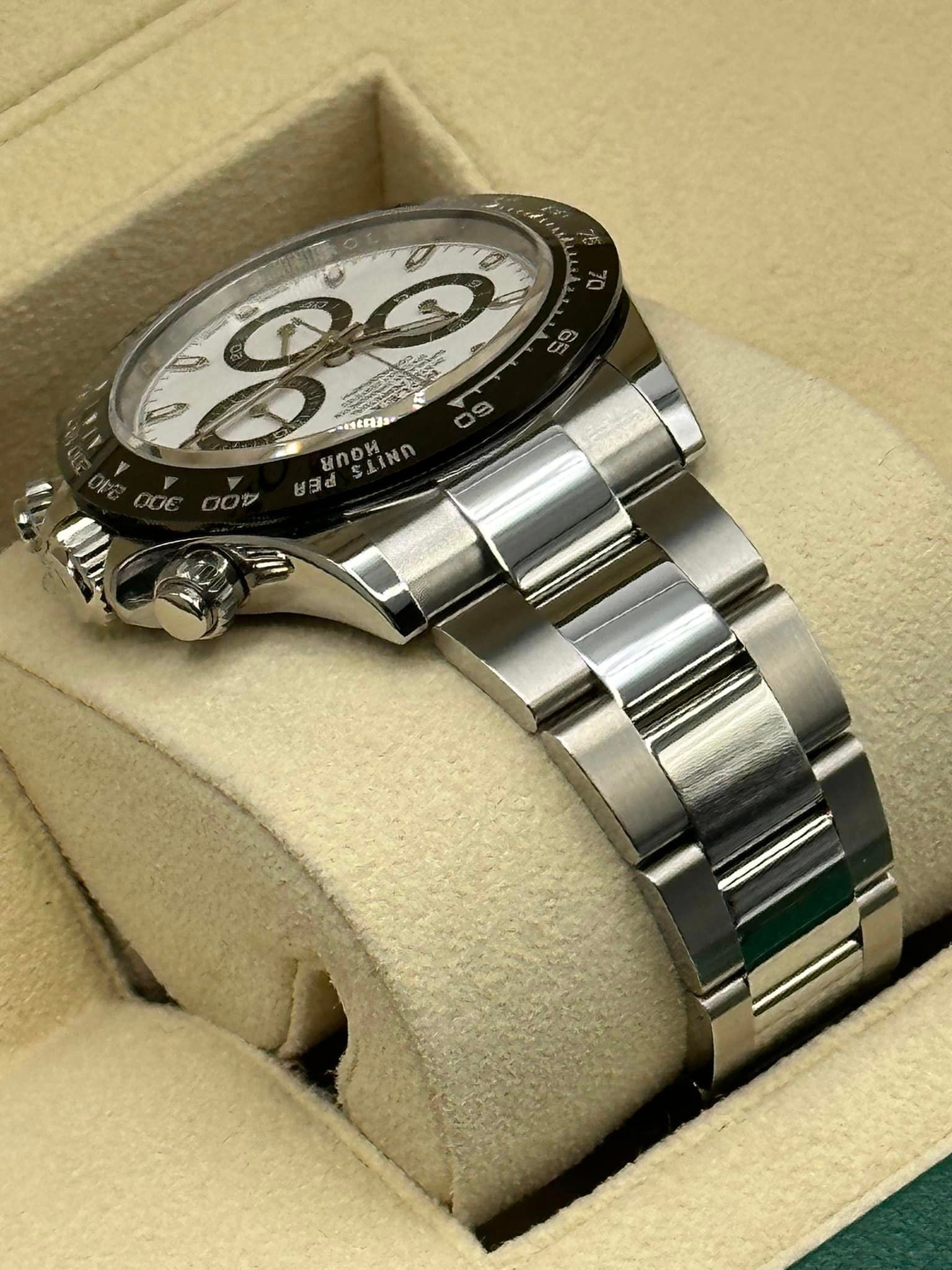 2023 Rolex Daytona 116500LN Stainless Steel White Panda Index Dial - MyWatchLLC
