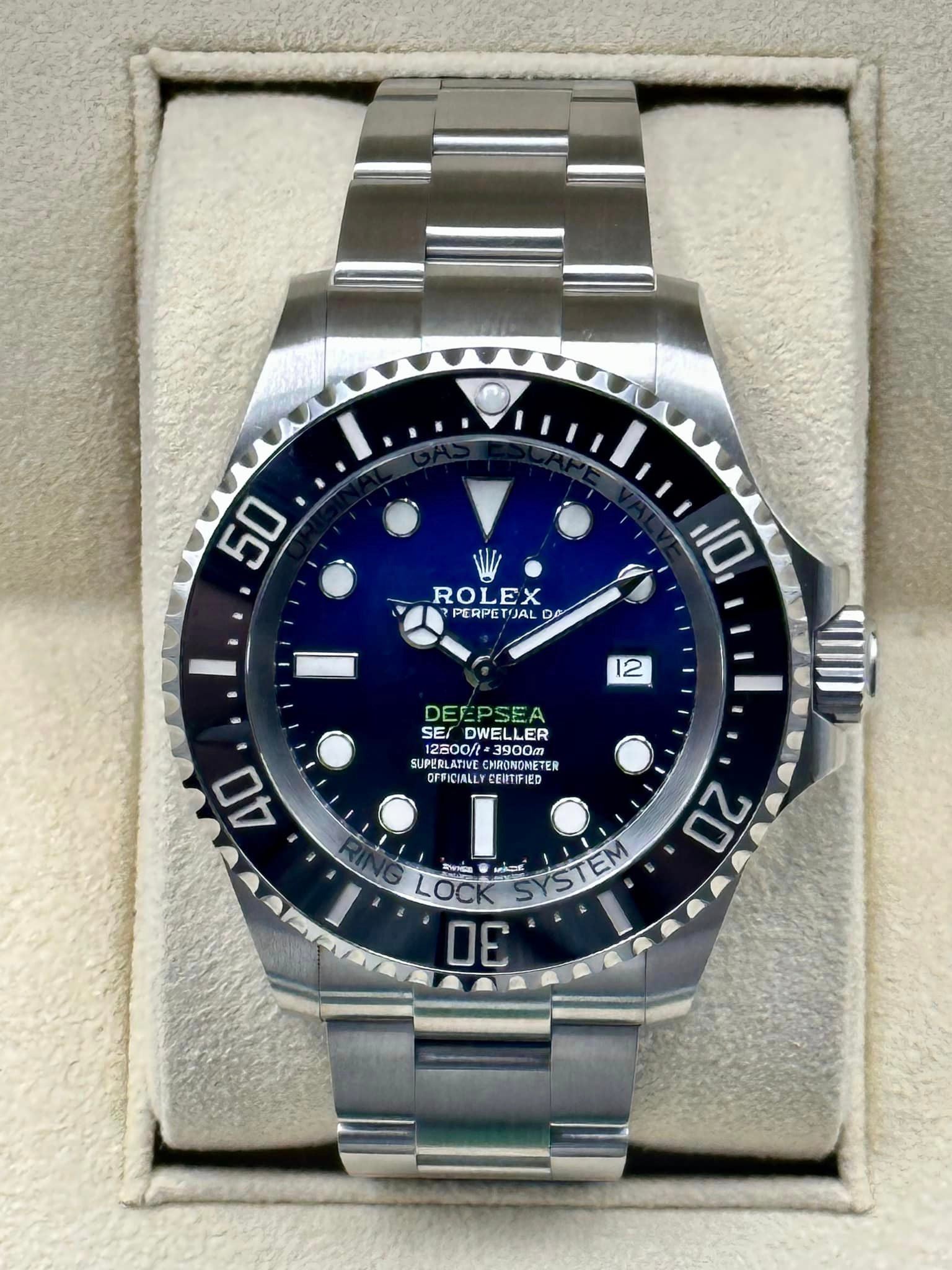 2022 Rolex SeaDweller "James Cameron" 126660 Stainless Steel Blue Dial - MyWatchLLC