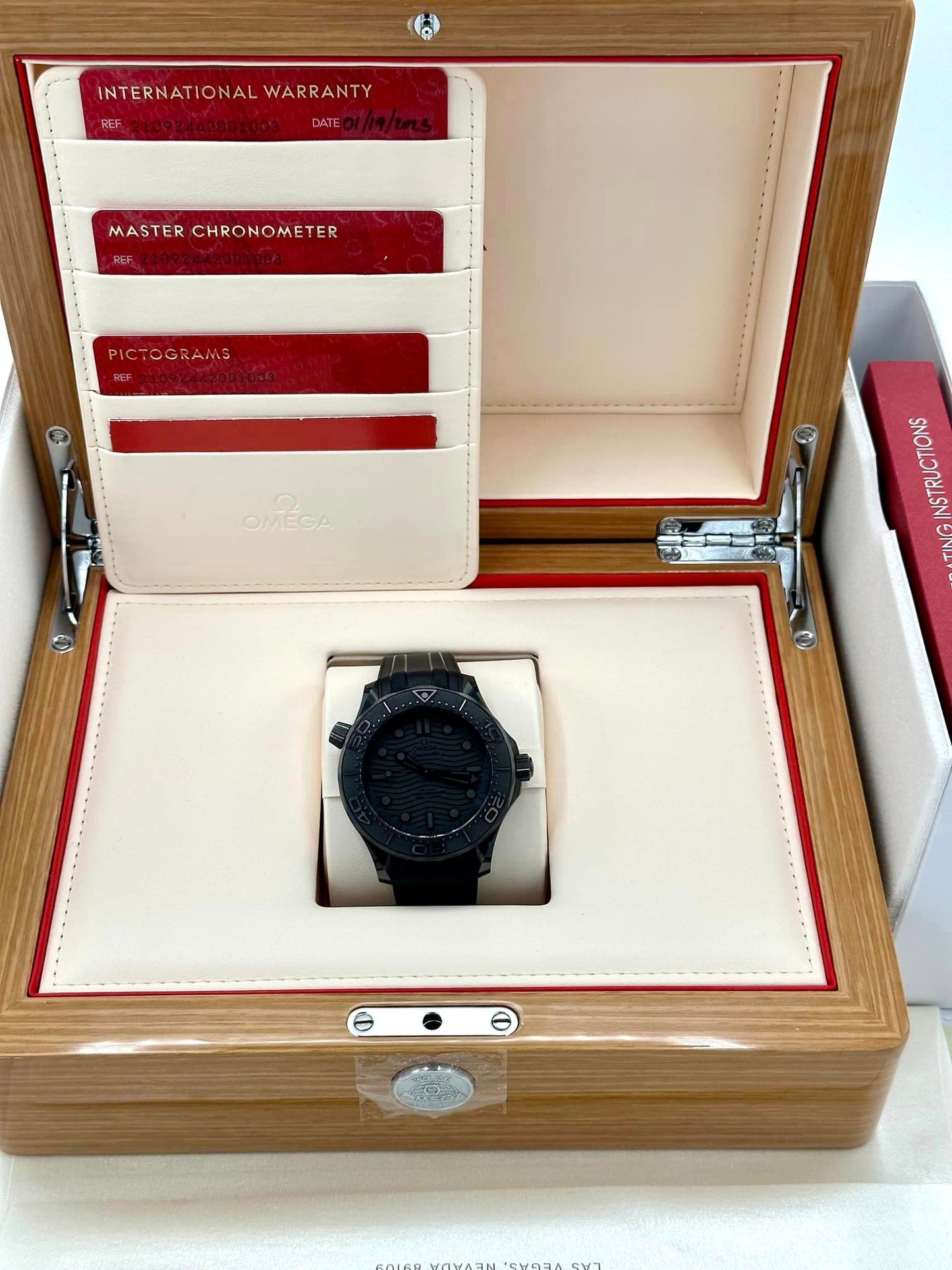 NEW 2023 Omega Seamaster 300m 43.5mm 210.92.44.20.01.003 Black Ceramic Dial - MyWatchLLC
