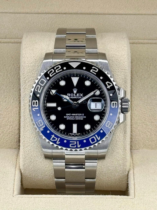 2018 Rolex GMT Master II "Batman" 116710BLNR Stainless Steel Oyster - MyWatchLLC