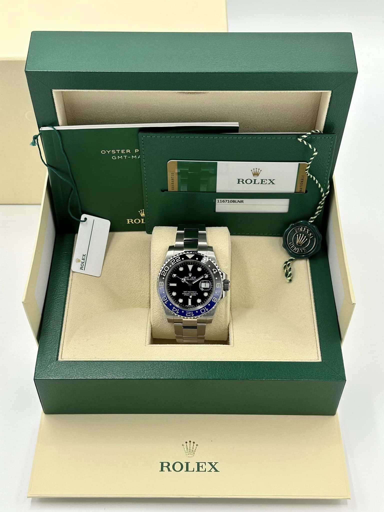 2018 Rolex GMT Master II "Batman" 116710BLNR Stainless Steel Oyster - MyWatchLLC