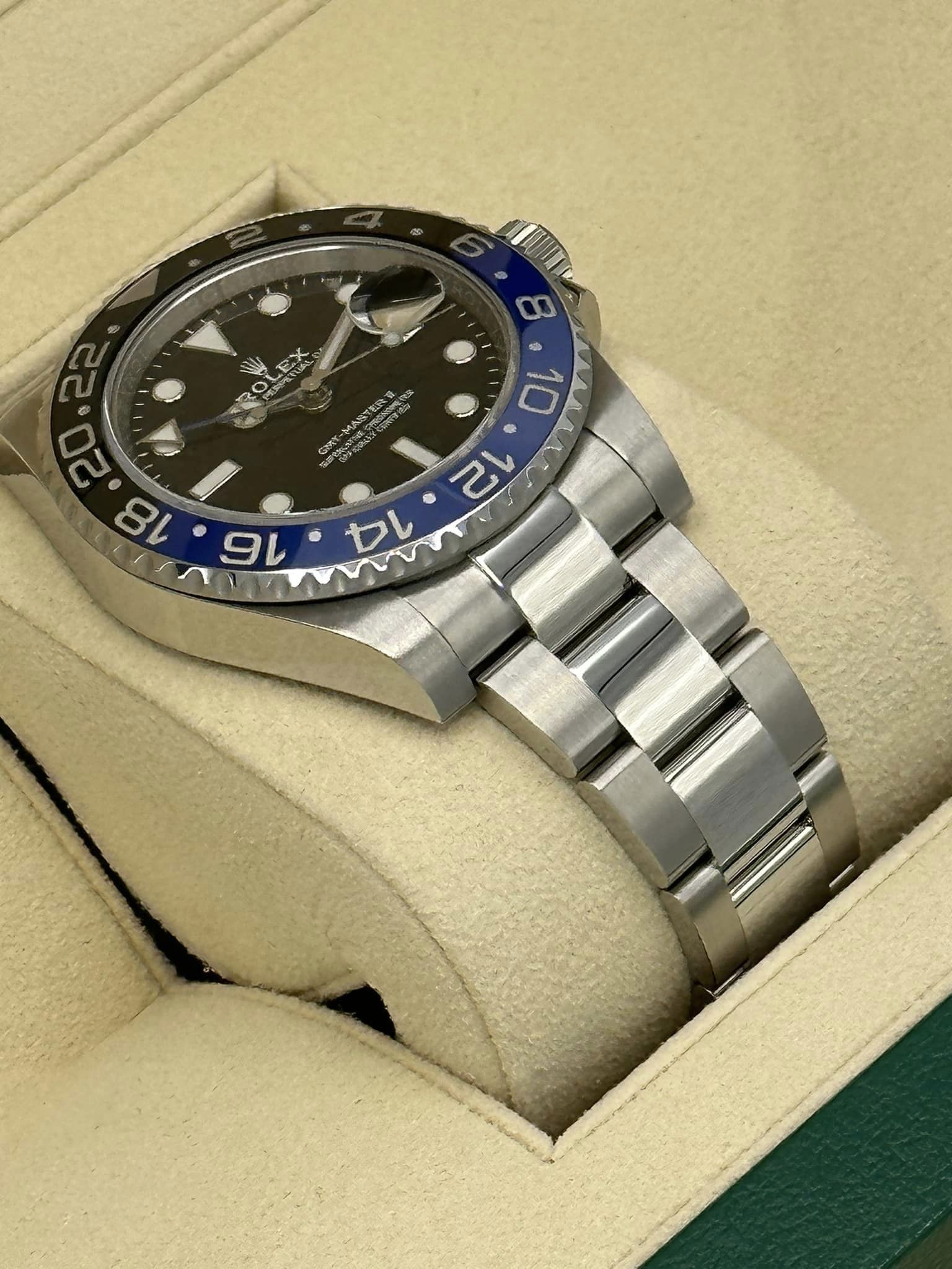 2018 Rolex GMT Master II "Batman" 116710BLNR Stainless Steel Oyster - MyWatchLLC