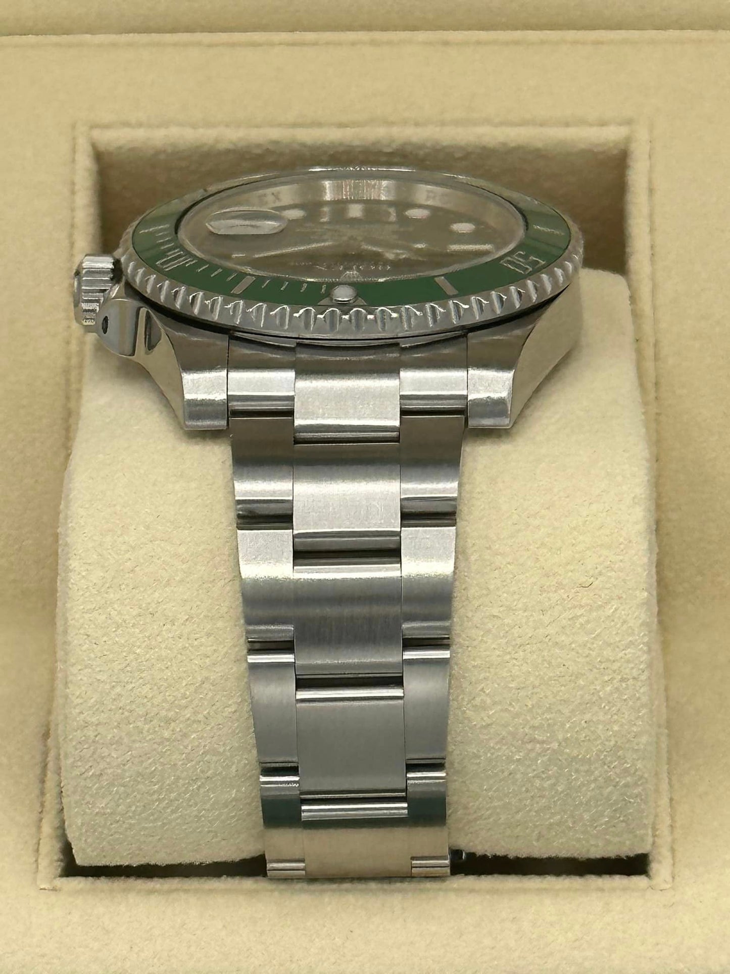 Rolex Submariner "Hulk" 116610LV Stainless Steel Oyster Green Dial - MyWatchLLC