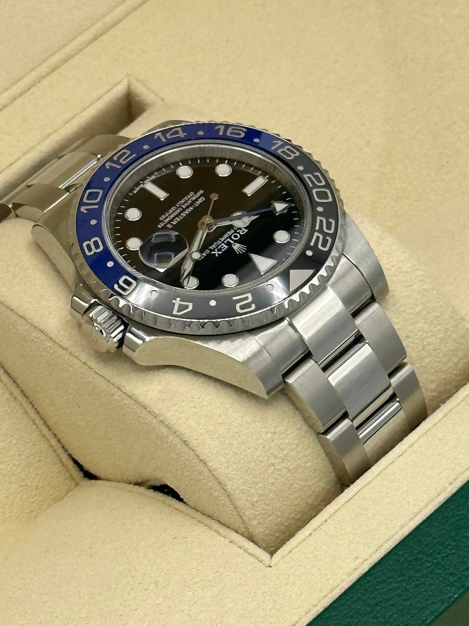 2018 Rolex GMT Master II "Batman" 116710BLNR Stainless Steel Oyster - MyWatchLLC