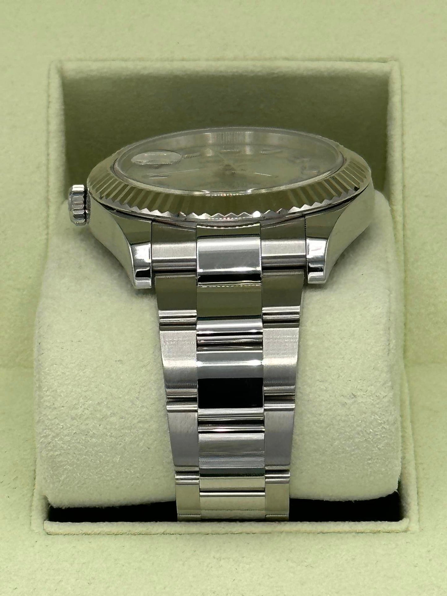 2012 Rolex Datejust II 41mm 116334 Stainless Steel Oyster Bracelet - MyWatchLLC