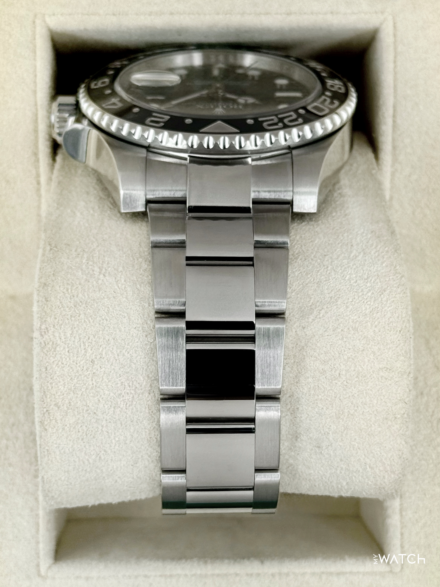 2016 Rolex GMT-Master II 40mm 116710LN Stainless Steel Black Dial - MyWatchLLC