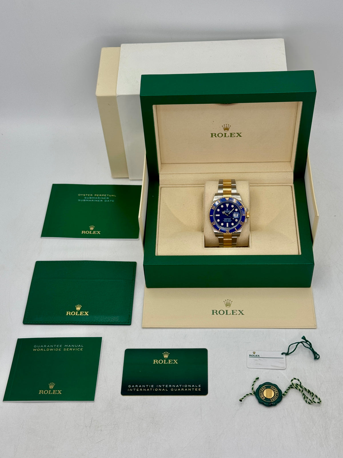2024 Rolex Submariner Bluesy 41mm 126613LB Two-Tone Blue Dial