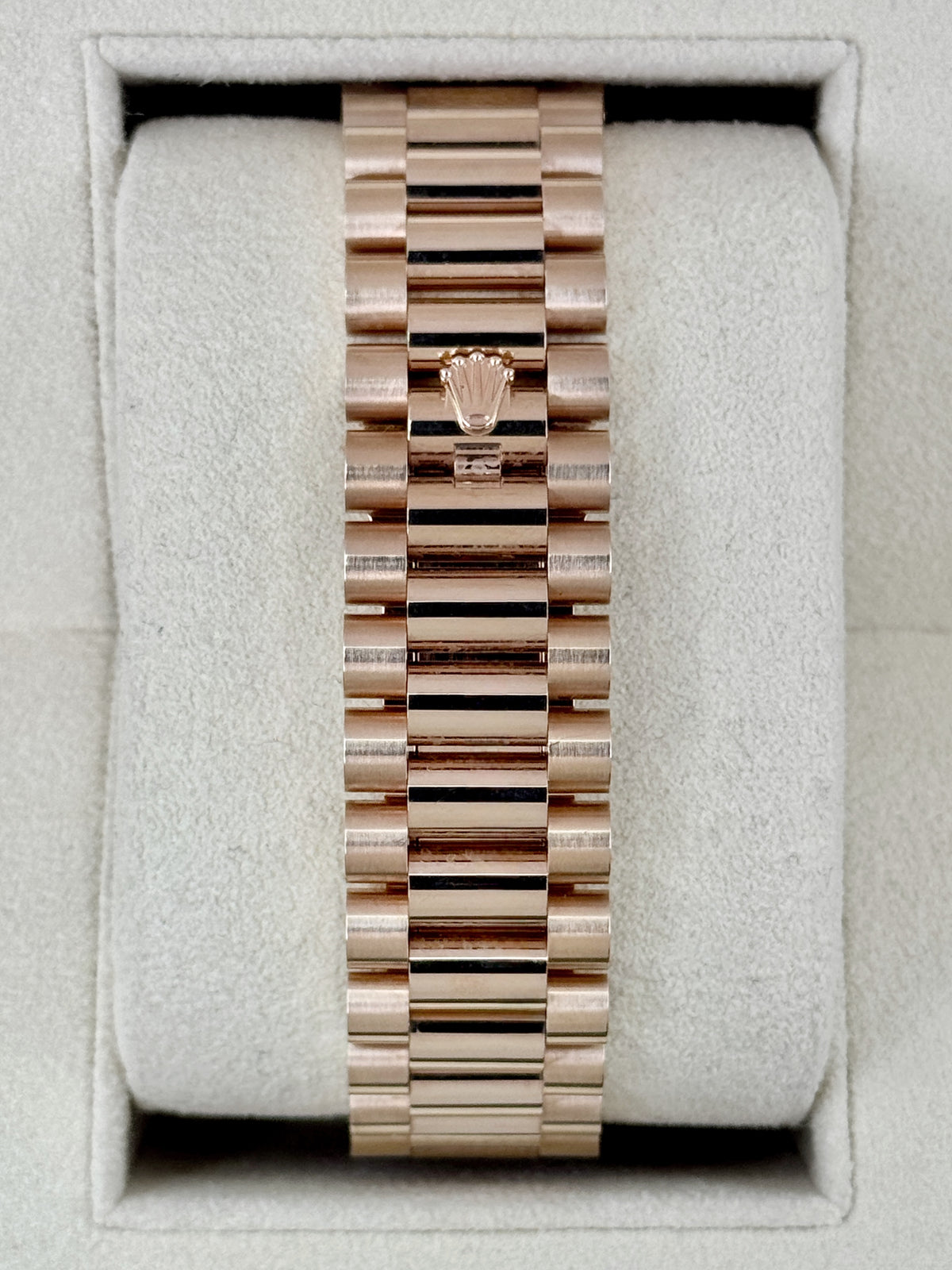 2024 Rolex Day-Date 40mm 228235 Presidential Rose Gold Sundust Dial