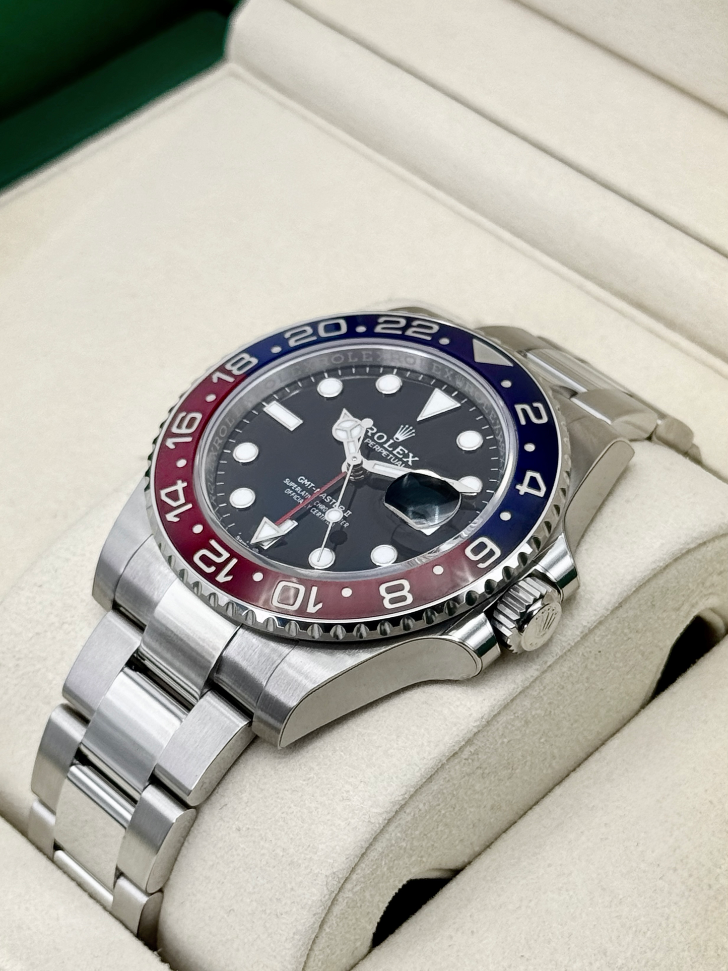 NEW 2026 Rolex GMT-Master II "Pepsi" 40mm 126710BLRO Oyster - MyWatchLLC