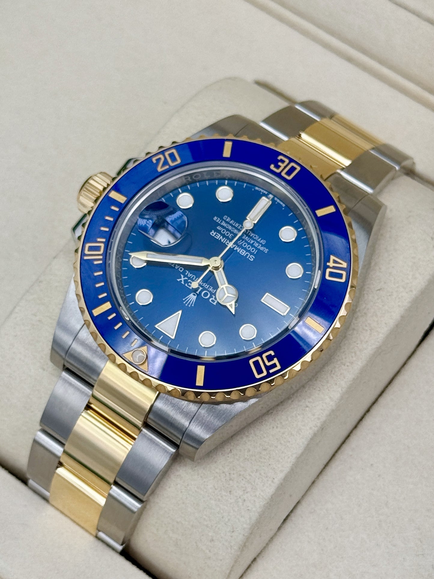 2026 Rolex Submariner "Bluesy" 41mm 126613LB Two-Tone Blue Dial