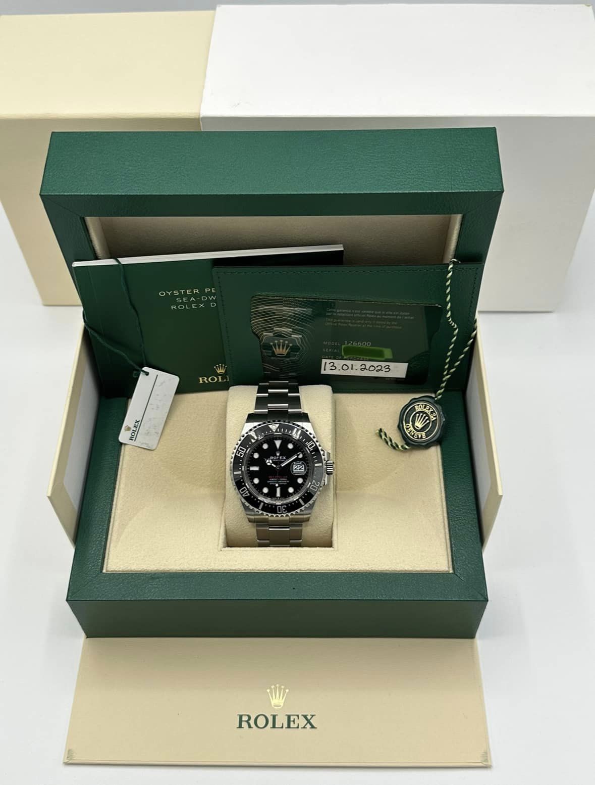 2023 Rolex Sea-Dweller 43mm 126600 Black Dial - MyWatchLLC