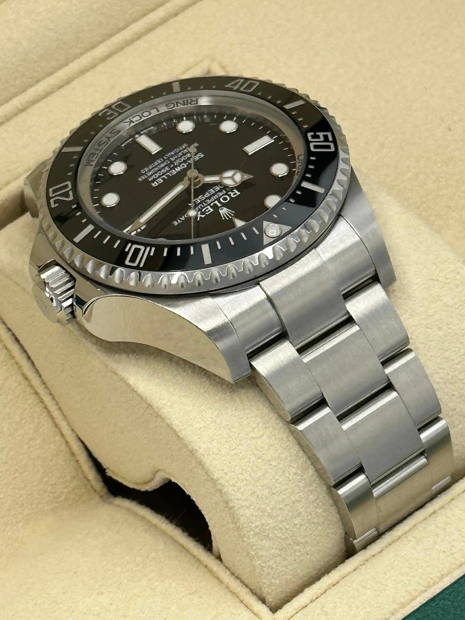 2022 Rolex Sea-Dweller Deepsea 44mm 136660 Black Dial - MyWatchLLC