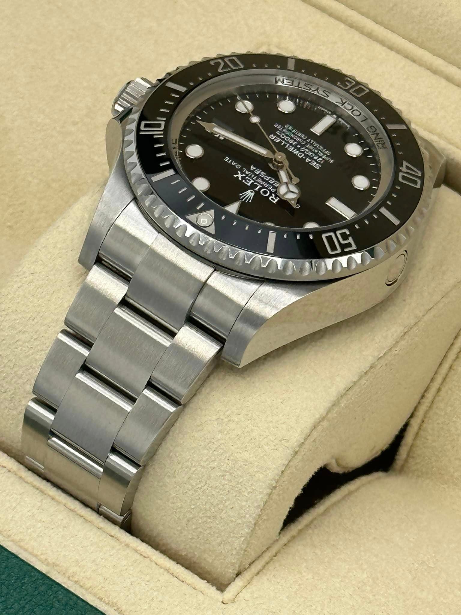 2022 Rolex Sea-Dweller Deepsea 44mm 136660 Black Dial - MyWatchLLC