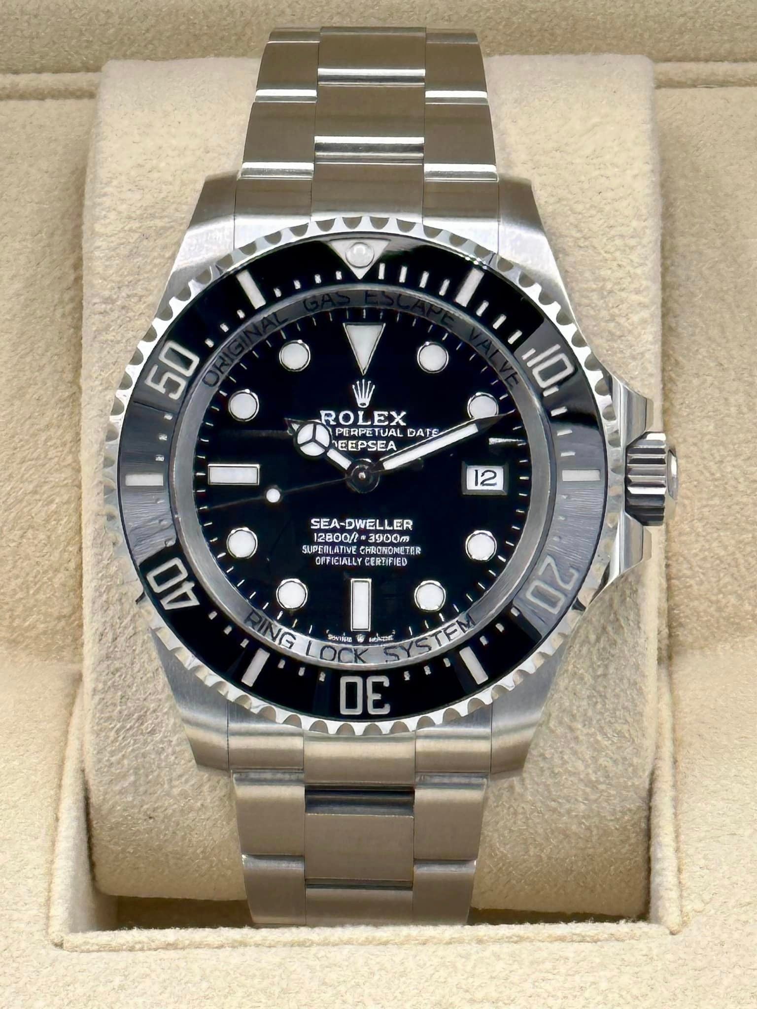 2022 Rolex Sea-Dweller Deepsea 44mm 136660 Black Dial - MyWatchLLC