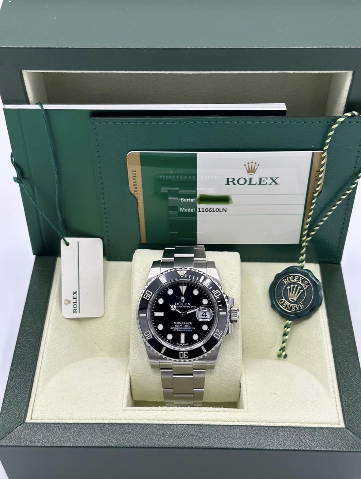 2016 Rolex Submariner Date 40mm 116610LN Black Dial - MyWatchLLC