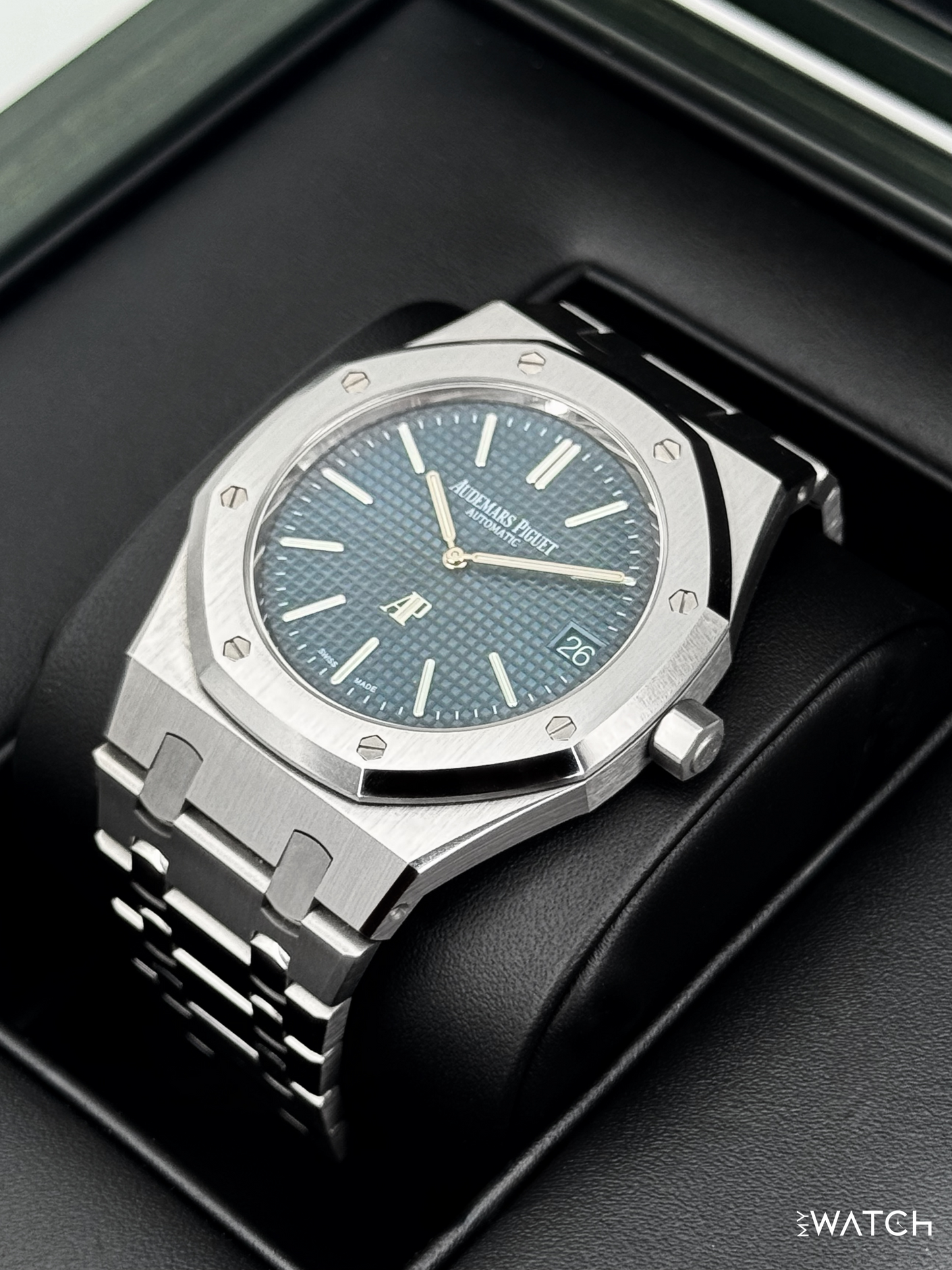 NEW 2024 Audemars Piguet Royal Oak "Jumbo" 39mm 16202ST Stainless Steel Blue Dial