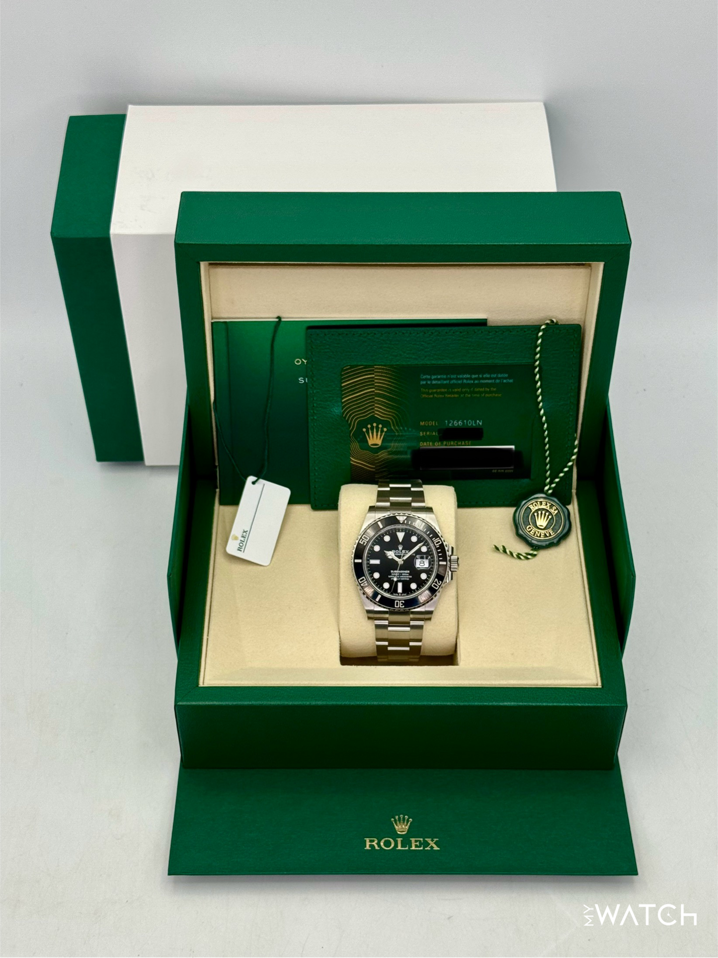 NEW 2025 Rolex Submariner 41mm 126610LN Stainless Steel Black Dial - MyWatchLLC