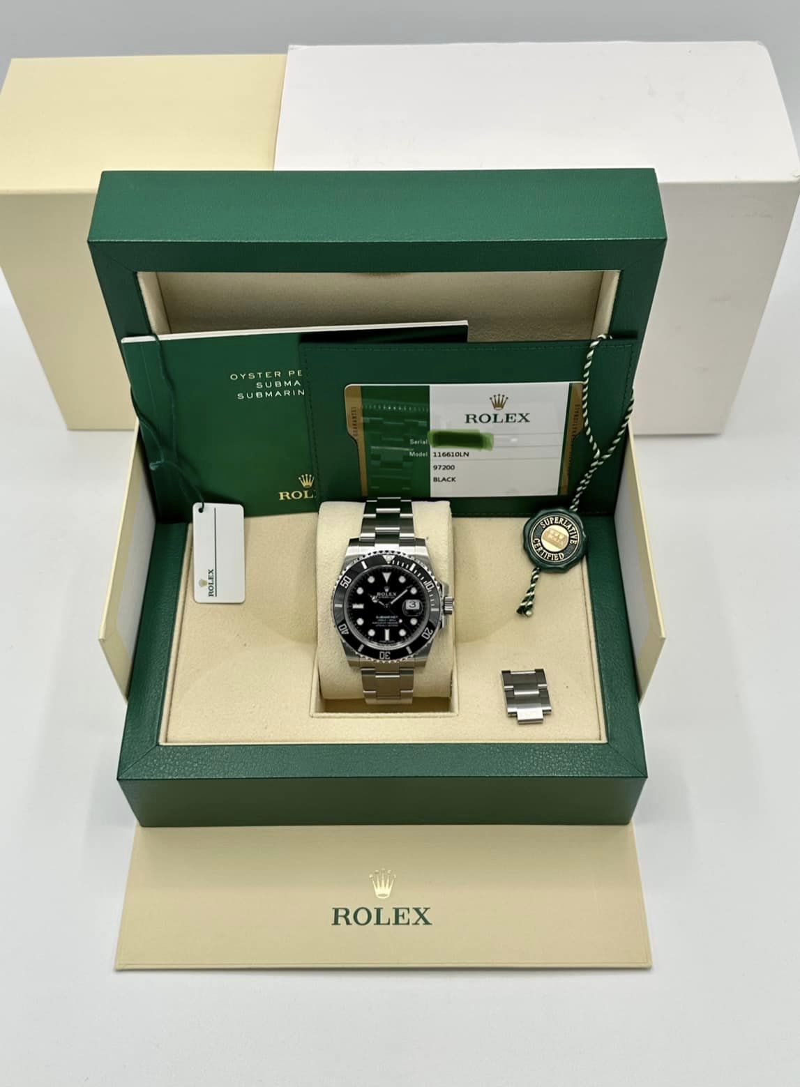 NEW 2020 Rolex Submariner Date 40mm 116610LN Oyster Black Dial - MyWatchLLC