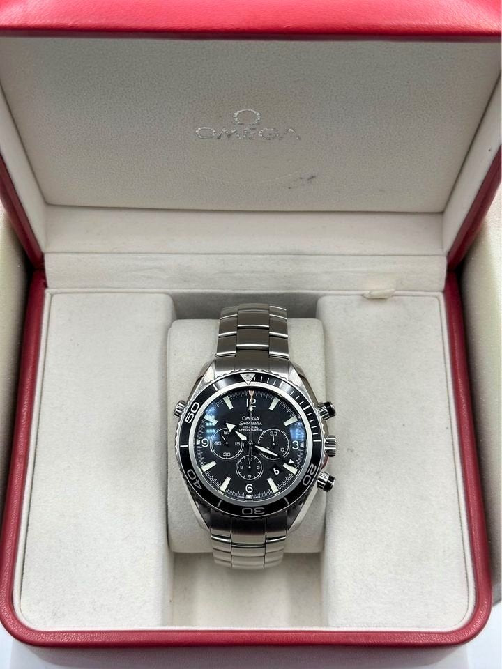 2015 Omega 22105000 Seamaster Planet Ocean Chronograph - MyWatchLLC