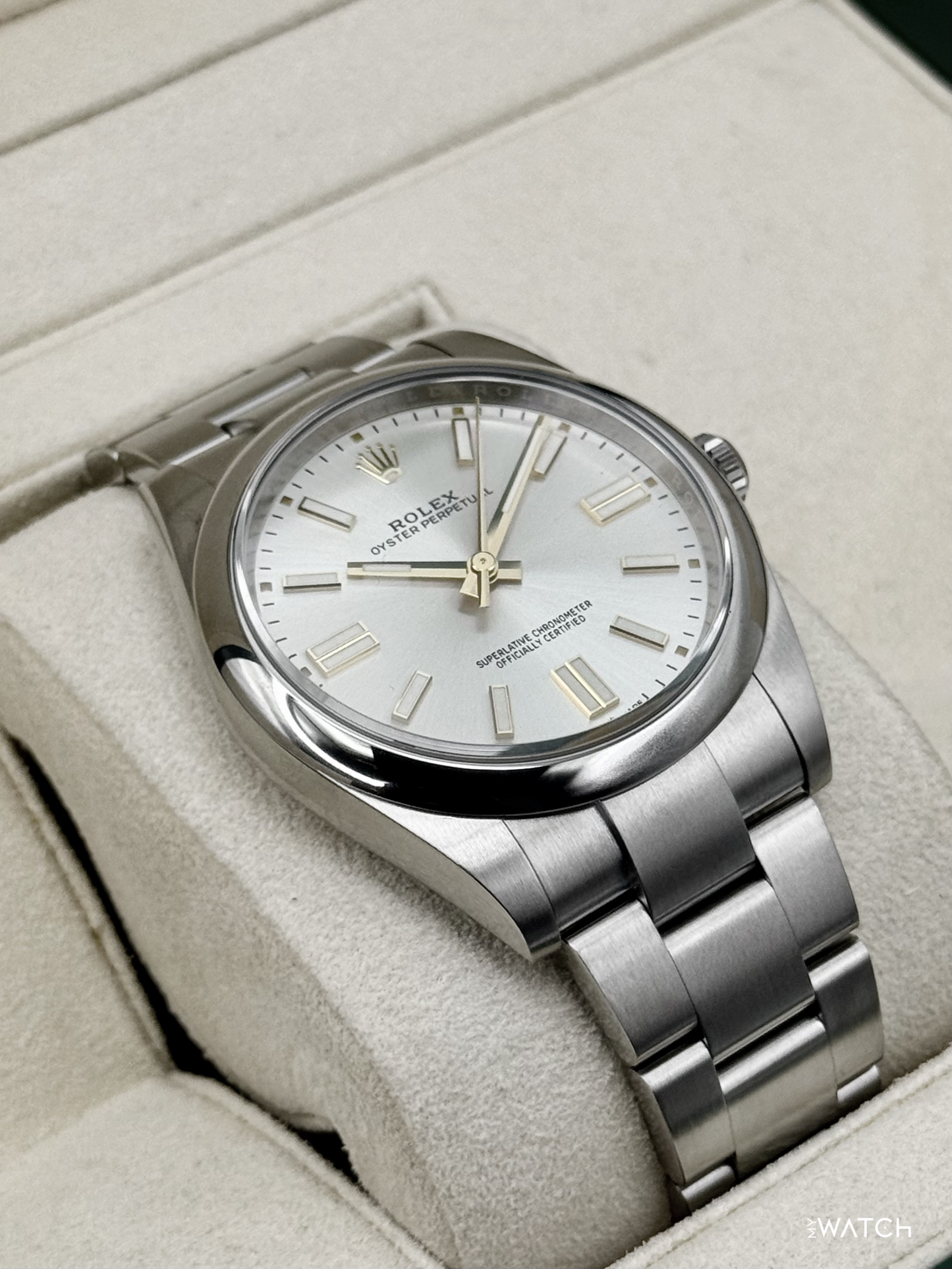 NEW 2023 Rolex Oyster Perpetual 41mm 124300 Silver Dial (NOS)