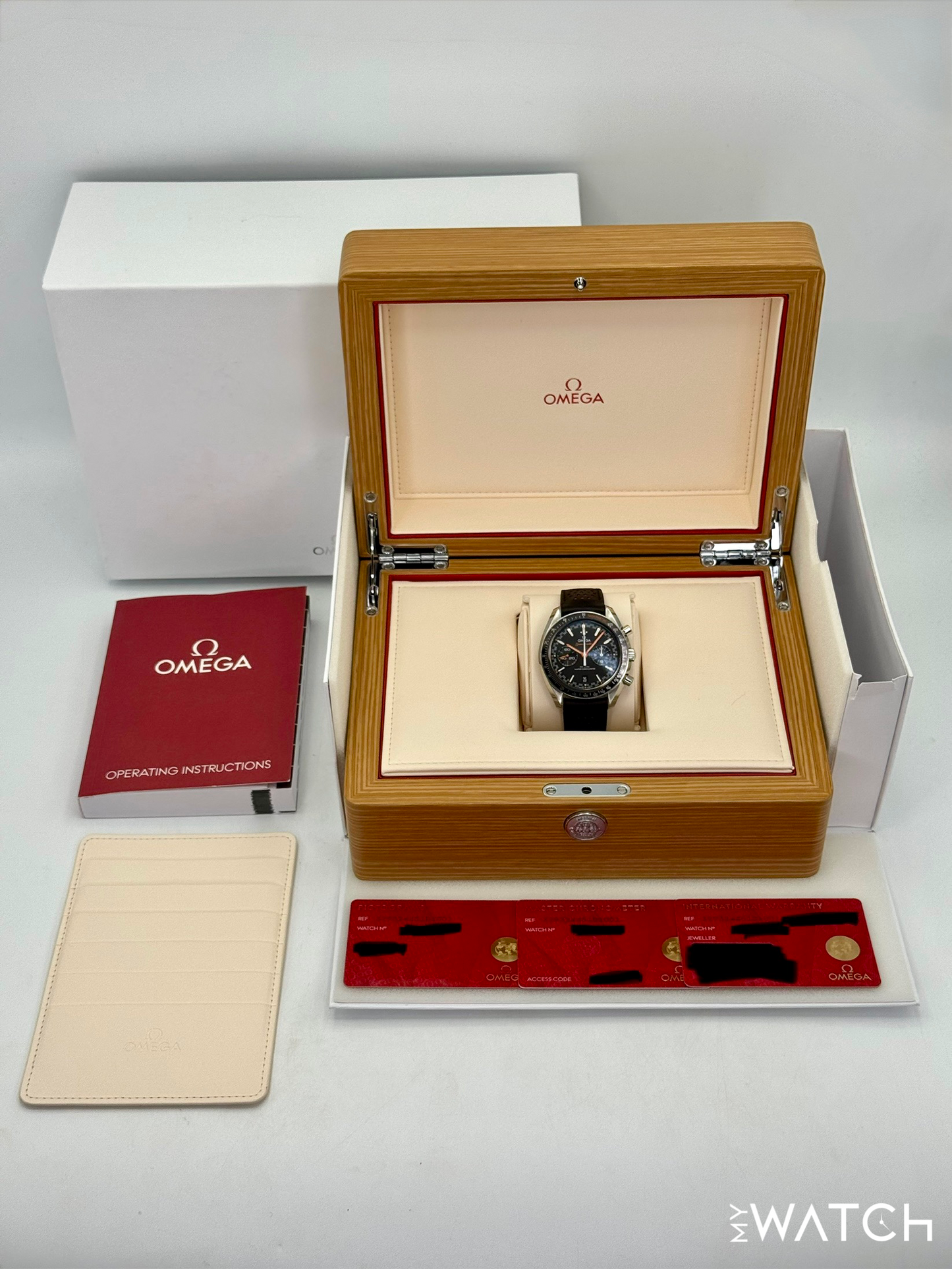 2023 Omega Speeedmaster Racing 44.2mm 329.32.44.51.01.001 Black Dial