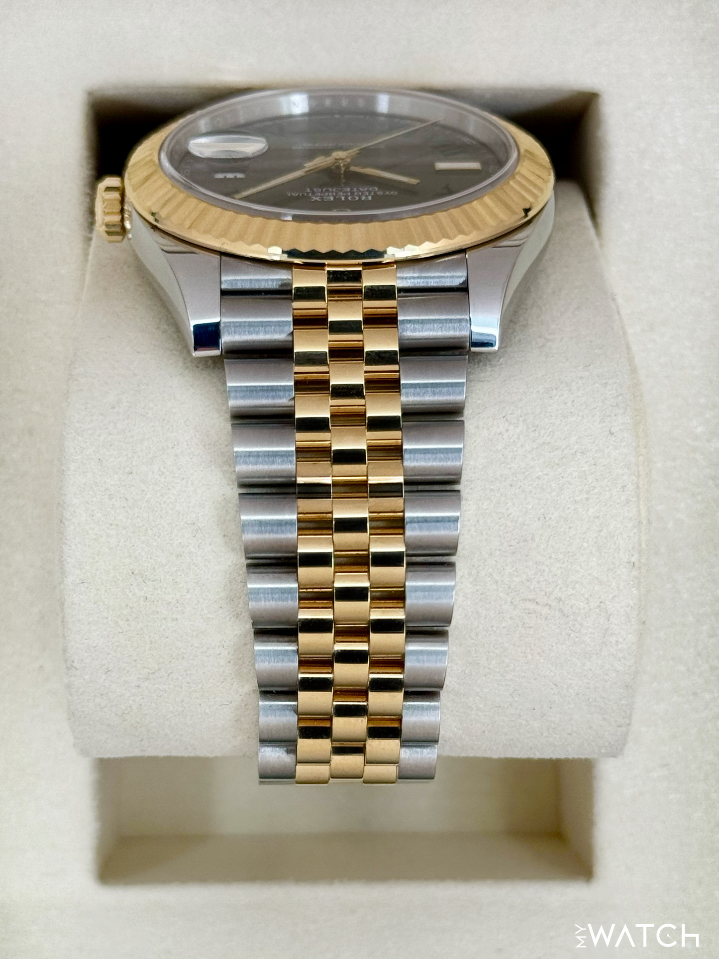 2025 Rolex Datejust 41mm 126333 Two-Tone Jubilee Wimbledon Dial