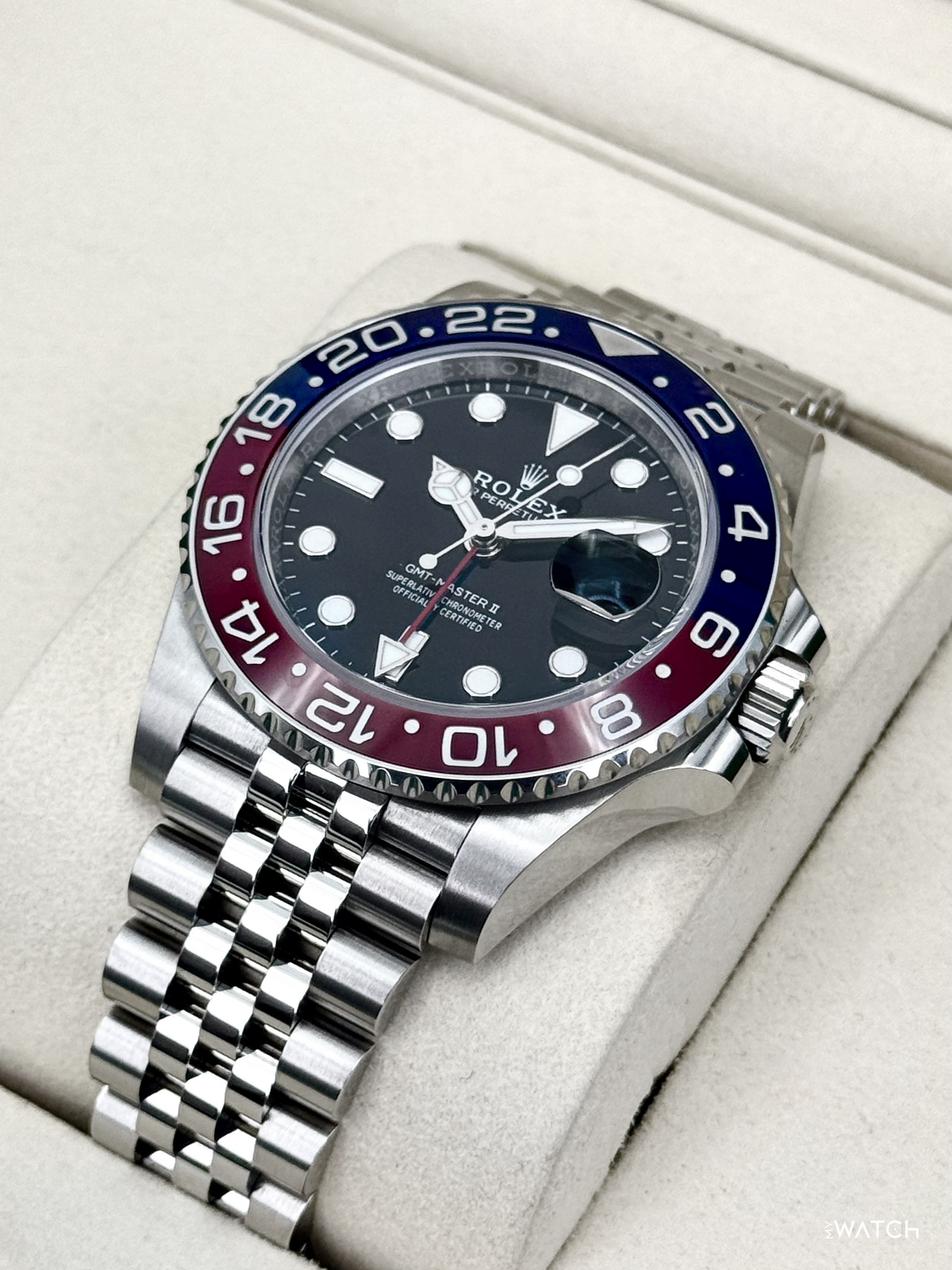 NEW 2025 Rolex GMT-Master II "Pepsi" 40mm 126710BLRO Jubilee - MyWatchLLC