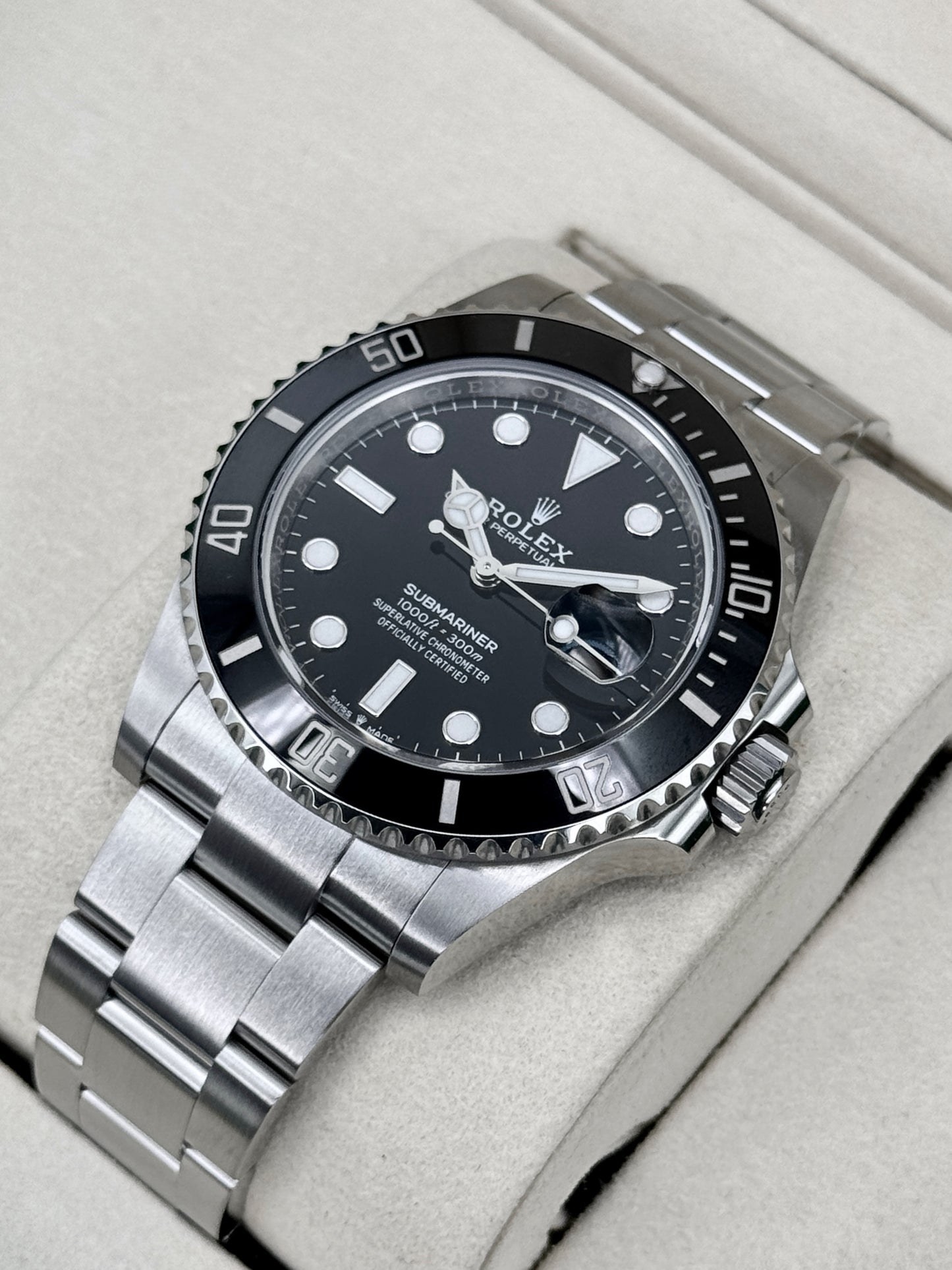 2025 Rolex Submariner 41mm 126610LN Stainless Steel Black Dial