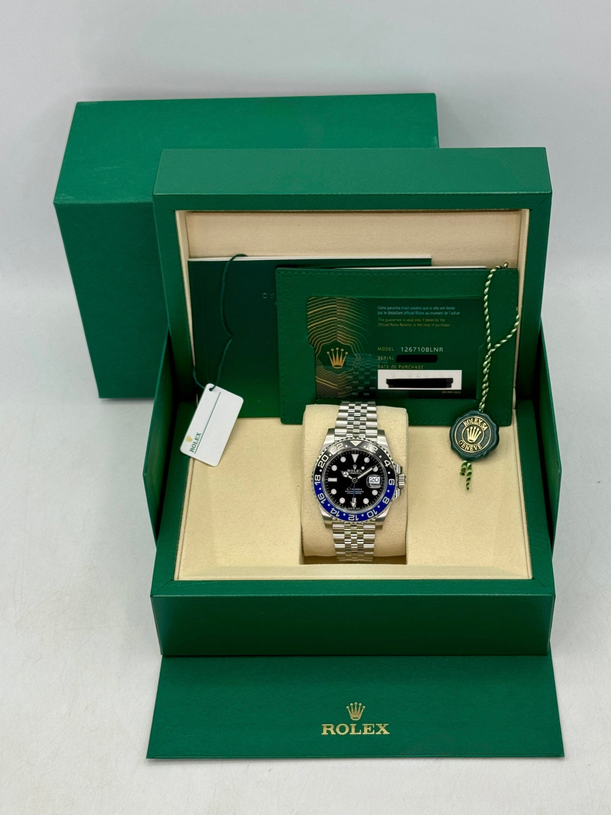 2025 Rolex GMT-Master II Batgirl 40mm 126710BLNR Jubilee