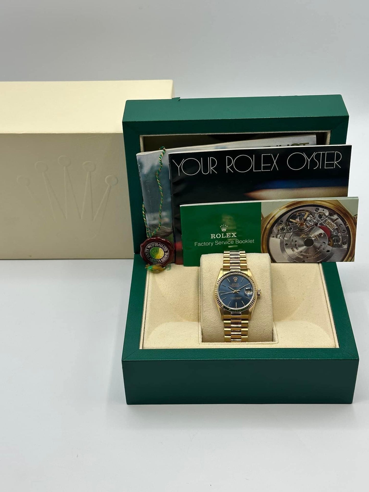 Rolex Datejust Presidential 31mm 68278 Blue Stick Dial - MyWatchLLC