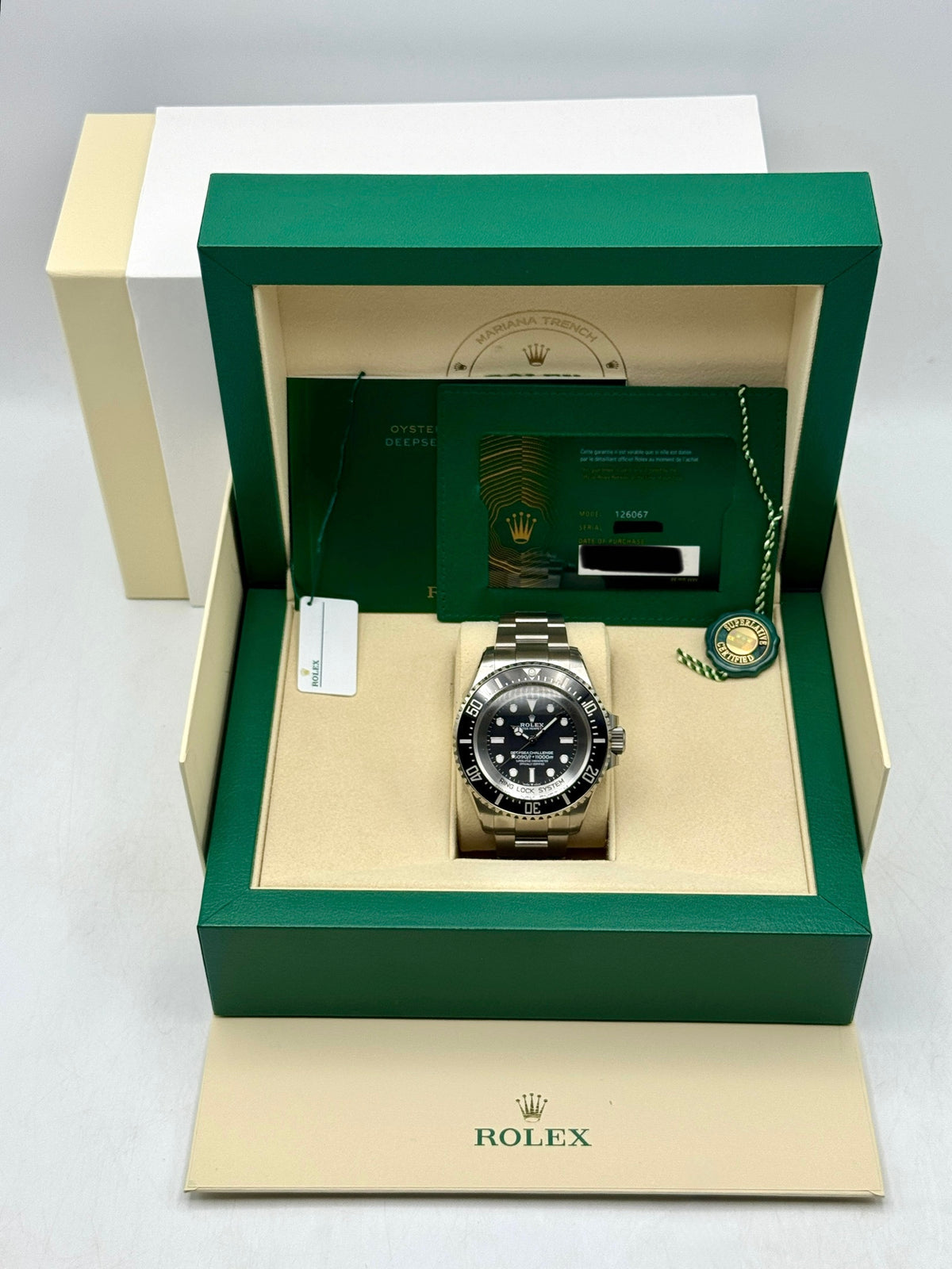NEW 2026 Rolex Deepsea Challenge 50mm 126067 Titanium Black Dial (STICKERED)