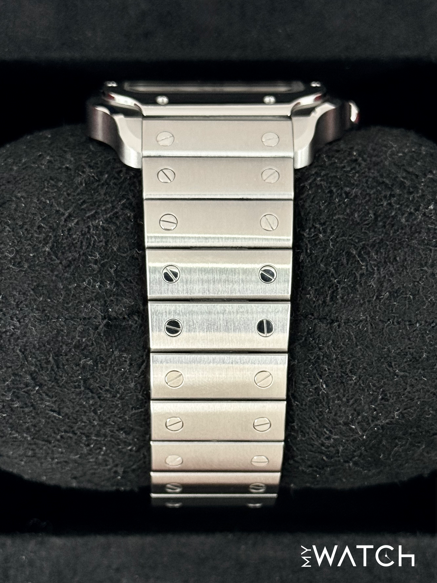 2022 Santos De Cartier 39.8mm WSSA0018 Stainless Steel White Dial