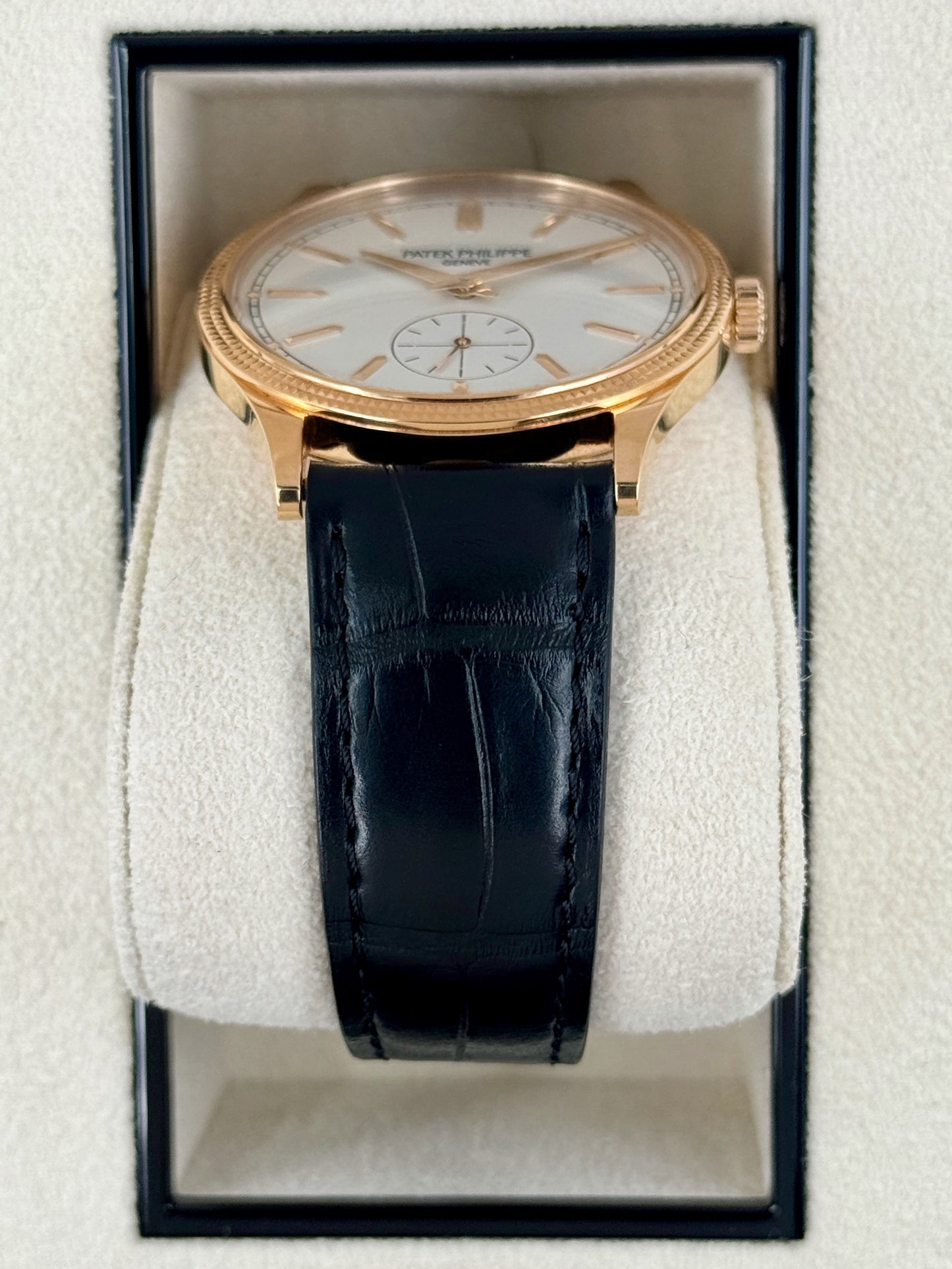 2023 Patek Philippe Calatrava 40mm 6119R Rose Gold White Dial