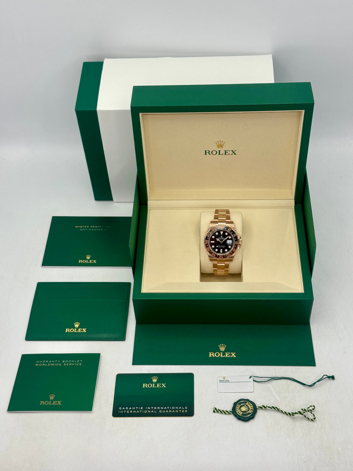 NEW 2026 Rolex GMT-Master II Rootbeer 40mm 126715CHNR Rose Gold